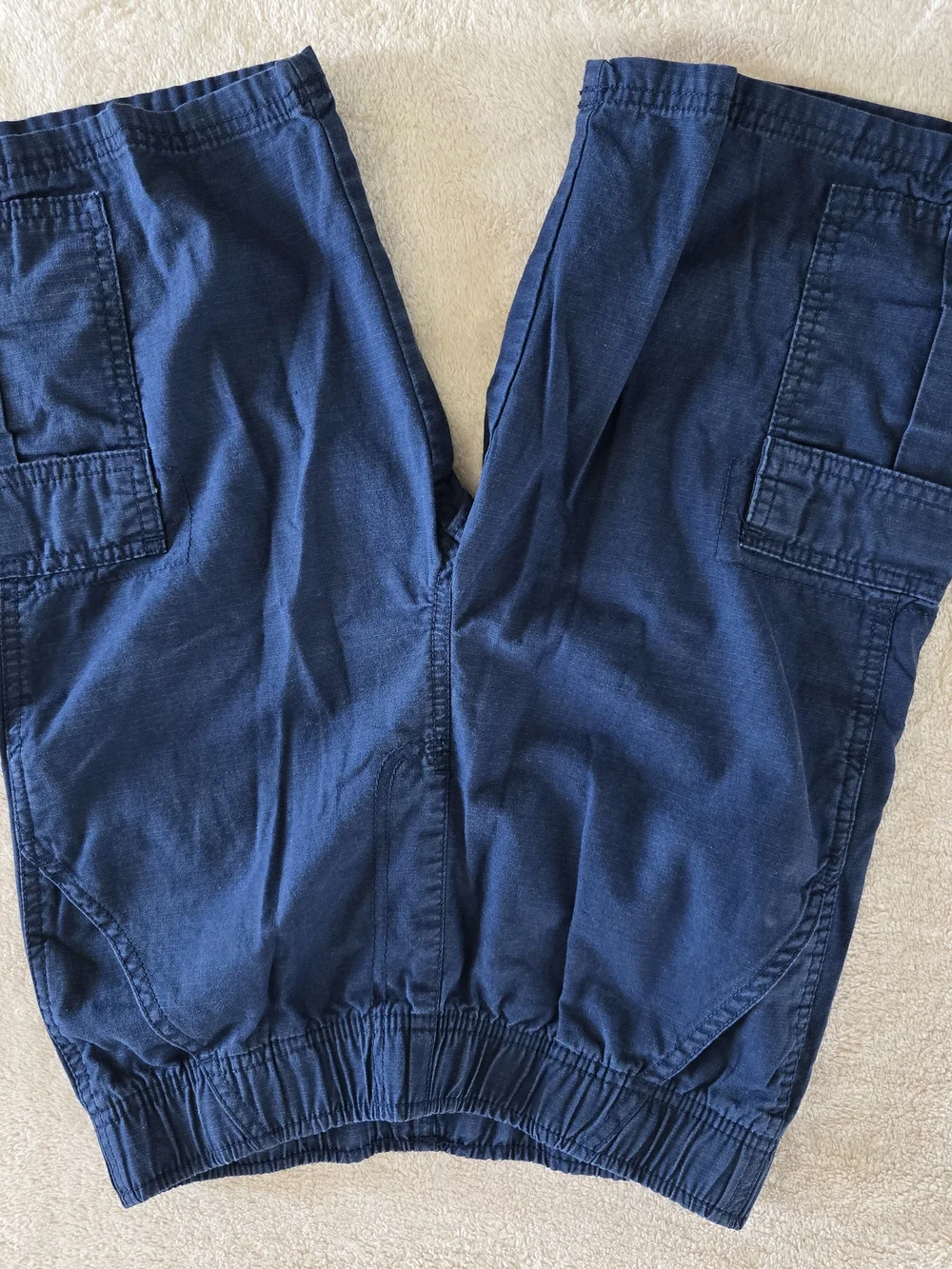 Lot of Cargo Shorts - Navy and Khaki